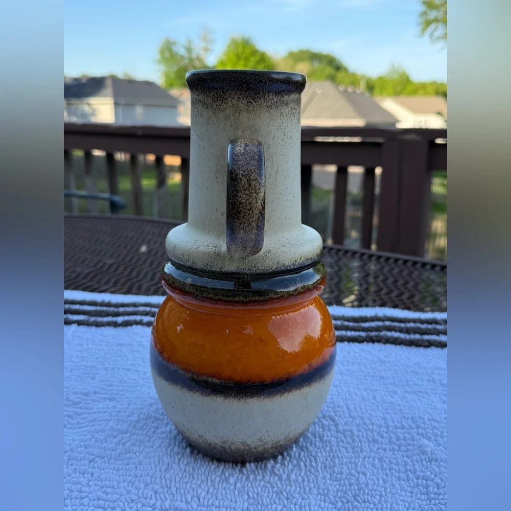 Krug Keramik Scheurich 1960s - 1970s ~Vase 428-26 ~ West Germany Vintage
